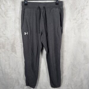 Under Armour Men Sweatpants Joggers Dark Gray Athletic‎ Comfort Size M